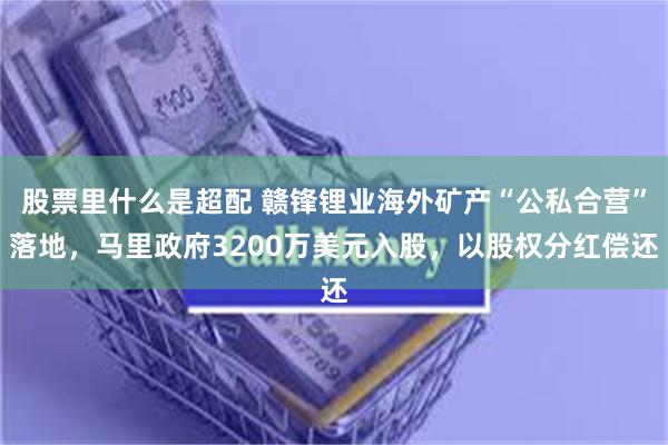 股票里什么是超配 赣锋锂业海外矿产“公私合营”落地，马里政府3200万美元入股，以股权分红偿还