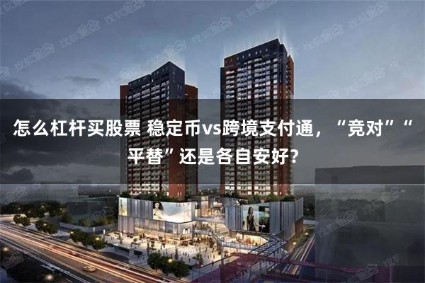 怎么杠杆买股票 稳定币vs跨境支付通，“竞对”“平替”还是各自安好？
