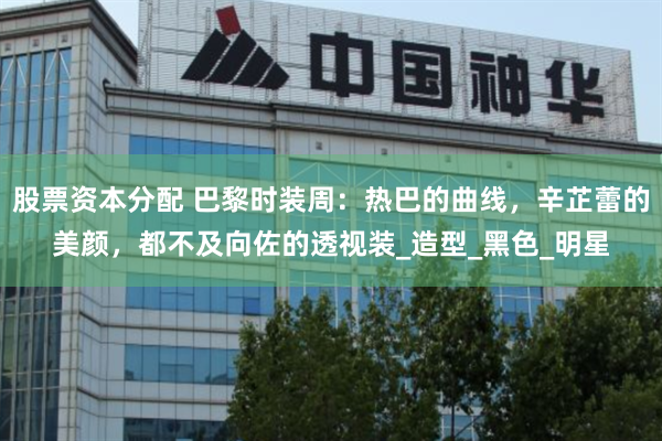 股票资本分配 巴黎时装周：热巴的曲线，辛芷蕾的美颜，都不及向佐的透视装_造型_黑色_明星