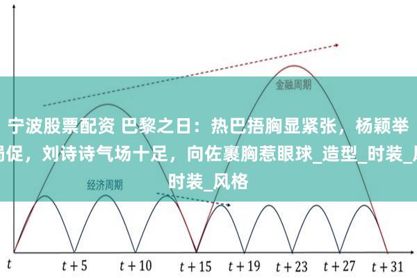宁波股票配资 巴黎之日：热巴捂胸显紧张，杨颖举止局促，刘诗诗气场十足，向佐裹胸惹眼球_造型_时装_风格